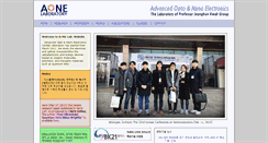 Desktop Screenshot of aone.donga.ac.kr